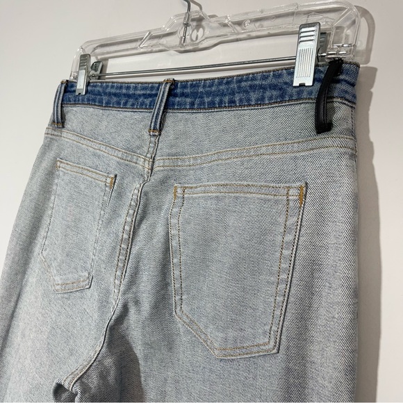 Alexander Wang Ride Flip Skinny Jeans in Light Indigo Aged Ankle Revolve Size 26 - Picture 9 of 16